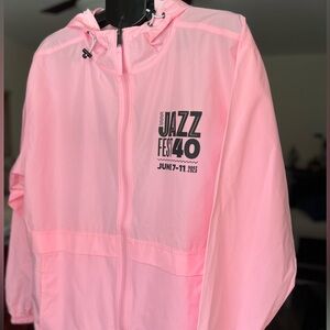 CHAMPION Wind Breaker Pink L Genderless Jacket